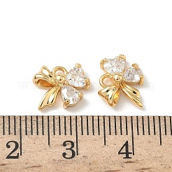 Ottone micro spianare pendenti zirconi&nbsp;KK-Z136-40A-G