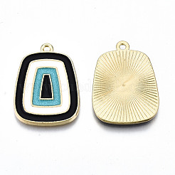 Pendentifs en alliage d'émail écologiques&nbsp;ENAM-Q438-009-NR