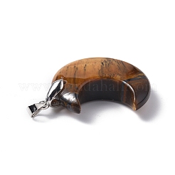 Colgantes de ojo de tigre naturales&nbsp;G-Z022-04F