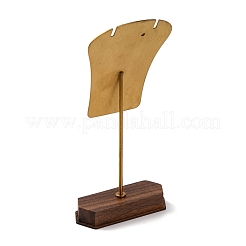 Espositori porta collane in legno a forma di foglia&nbsp;ODIS-B002-05A