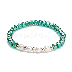 Set di braccialetti elastici d'amore&nbsp;BJEW-JB07155-04