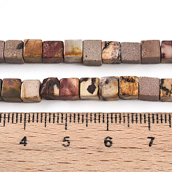 Fili di perline di diaspro policromo naturale/pietra di picasso/diaspro picasso&nbsp;G-T140-45B