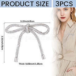 3 épingle à strass&nbsp;AJEW-CP0011-89