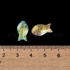 Perline di vetro palccato&nbsp;GLAA-K073-01