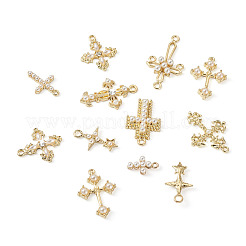 18 pièce de 9 pendentifs en alliage de style et maillons de composants de lustre&nbsp;FIND-CD0001-40