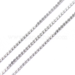 Anlaufbeständige Serpentinenketten aus Edelstahl 304&nbsp;CHS-F011-12A-P