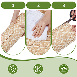 Osier en rotin naturel&nbsp;AJEW-WH0410-271B