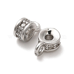 Micro pavé di ottone chiaro tubi in zirconia cubica&nbsp;KK-B110-05P