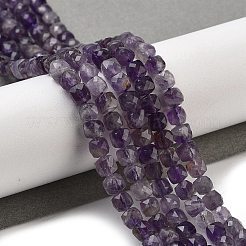 Natürlichen Amethyst Perlen Stränge&nbsp;G-G140-C04-03