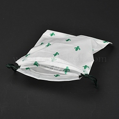 Sacchetti di plastica smerigliati con coulisse&nbsp;ABAG-M003-01A-07