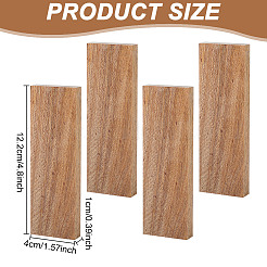 Matériau en feuille de bois de santal&nbsp;DIY-WH0430-682
