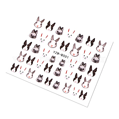 Adesivo per trasferimento d'acqua per nail art&nbsp;MRMJ-T078-YZW-B-M