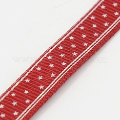 Sterne gedruckten Ripsband&nbsp;SRIB-G006-10mm-02