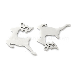 Pendentifs de Noël en acier inoxydable 201&nbsp;STAS-F337-05P