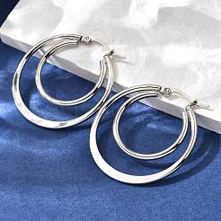 201 Edelstahl Ohrringe&nbsp;EJEW-Q026-06P-B