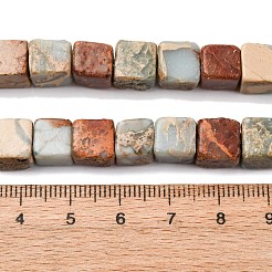 Shoushan Natursteinperlen Stränge&nbsp;G-B155-C07-8x8mm