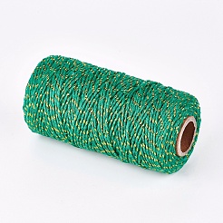 Cordon en coton macramé 2 pli&nbsp;OCOR-WH0032-02D
