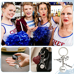 30 porte-clés pendentif en alliage de la série cheerleading&nbsp;KEYC-PH01630