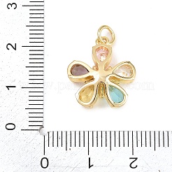 Colgante micropavé cubic zirconia de latón&nbsp;LS-KK-D258-03G-01