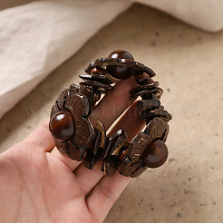 Boho-Armbänder aus Kokosnuss- und Holzperlen für Damen&nbsp;WG6B5F6-01