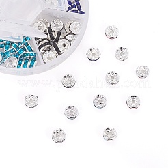 Perline distanziatori strass in ottone&nbsp;RB-JP0002-09