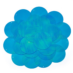 150 Stück schillernde PVC-Paillettenglieder in Regenbogenfarben&nbsp;FIND-TA0008-10B