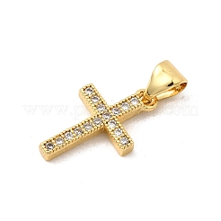 Ottone micro spianare pendenti zirconi&nbsp;KK-I360-012G-02