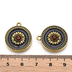 Emaille Anhänger Legierung&nbsp;FIND-R148-01G