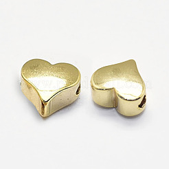 Perles en laiton plaqué durable&nbsp;KK-K193-082G-NF
