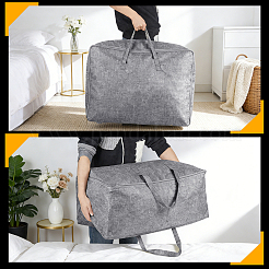 4 sac de rangement zippé pour couette en coton et lin&nbsp;ABAG-WA0001-46