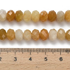 Topazio naturale perle di giada fili&nbsp;G-Z111-A06-01