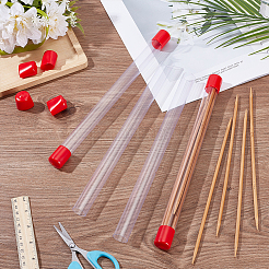 Transparente Behälter aus PVC-Kunststoffperlen&nbsp;AJEW-WH0460-071B