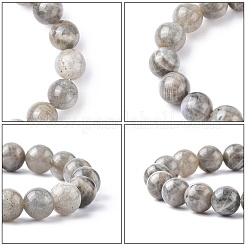 Braccialetti della pietra preziosa elastici&nbsp;BJEW-C259-10mm-2A