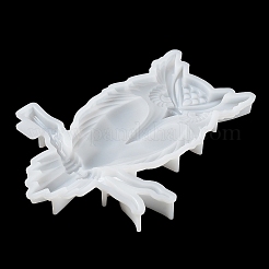 Moldes de silicona para decoración de pared diy de búho y rama&nbsp;SIL-F007-07