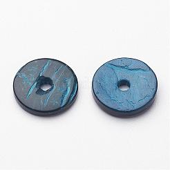 Mischfarbe lose Kokos Donut Perlen&nbsp;X-COCO-I002-013