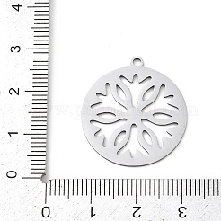 Pendentifs de Noël en acier inoxydable 201&nbsp;STAS-C156-01P-P