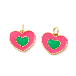 Charms smalto ottone&nbsp;KK-Z017-03-NR