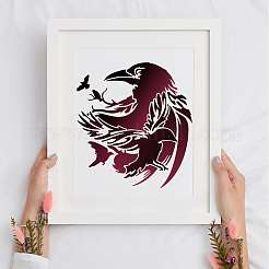 1pc animale domestico scava fuori disegno pittura stencil&nbsp;DIY-MA0004-11C