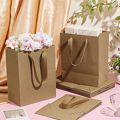 Rechteckige Geschenkbeutel aus Kraftpapier mit Griffen&nbsp;CARB-WH0023