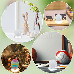 Polystyrol-Miniball-Displaysockel&nbsp;ODIS-WH0080-25A