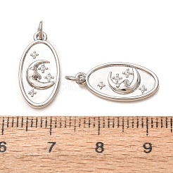 Pendentifs en laiton zircon cubique transparent&nbsp;CU-K002-30P