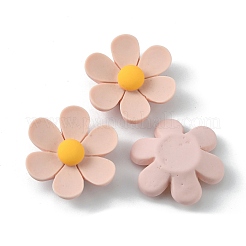 Cabochons di opaco resina&nbsp;RESI-WH0026-75C-03