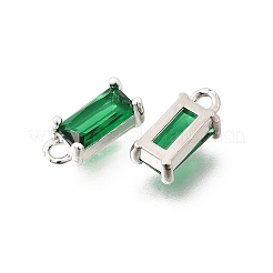 Pendentifs de verre en laiton&nbsp;KK-Z156-02P-02