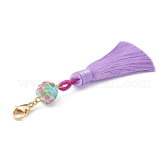 Decorazioni di grande pendente in poliestere nappa&nbsp;HJEW-JM00426