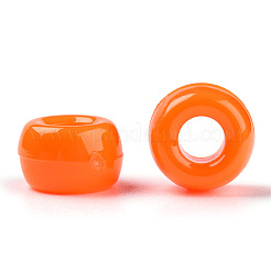 Perles plastiques opaques&nbsp;KY-T025-01-F12