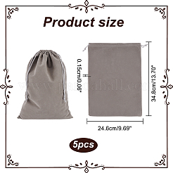 Buste con coulisse in panno di velluto&nbsp;TP-WH0015-09B