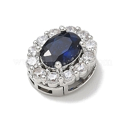 Pendentifs avec zircon cubiques à micro-pavés en laiton&nbsp;KK-A300-07P-02