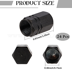 240 Stück Ventilkappen aus Aluminiumlegierung&nbsp;AJEW-CN0007-98