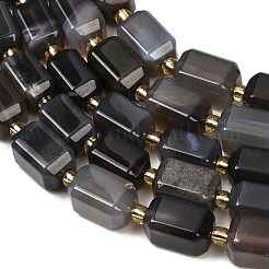 Natur Botswana Achat Perlen Stränge&nbsp;G-P611-A02-02