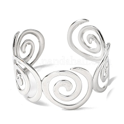Brazaletes de acero inoxidable 304 para mujer&nbsp;BJEW-D384-02P